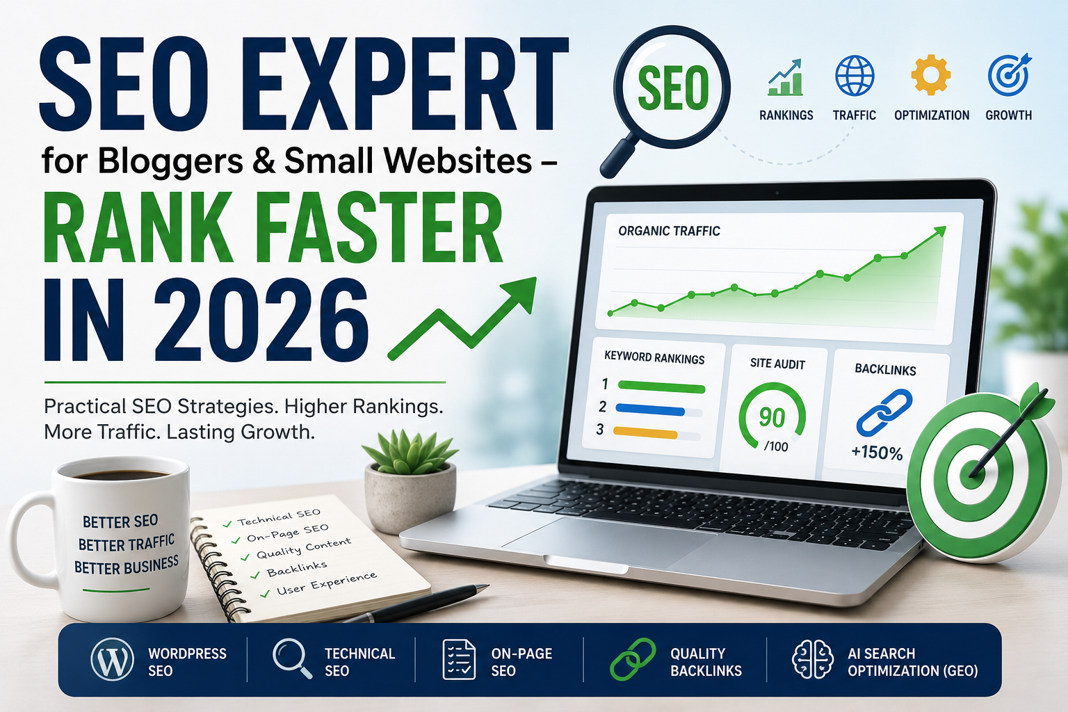 SEO Expert for Bloggers & Small Websites